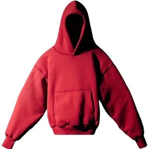 Yeezy x Gap Hoodie Size Medium in Red